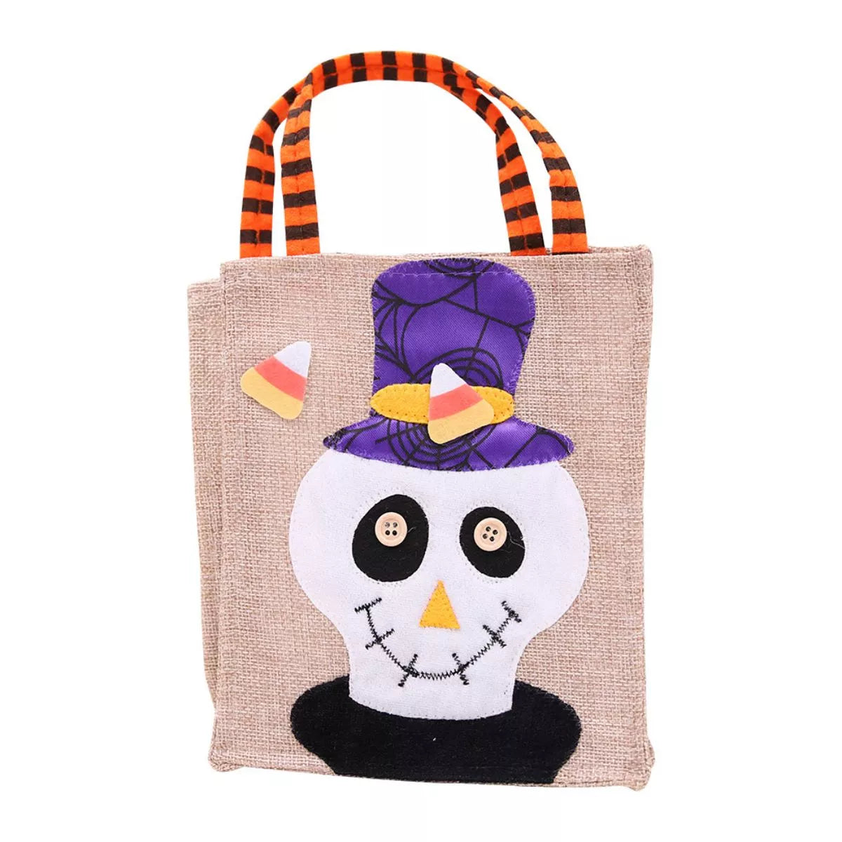 Witch burlap Halloween treat bag – view 4