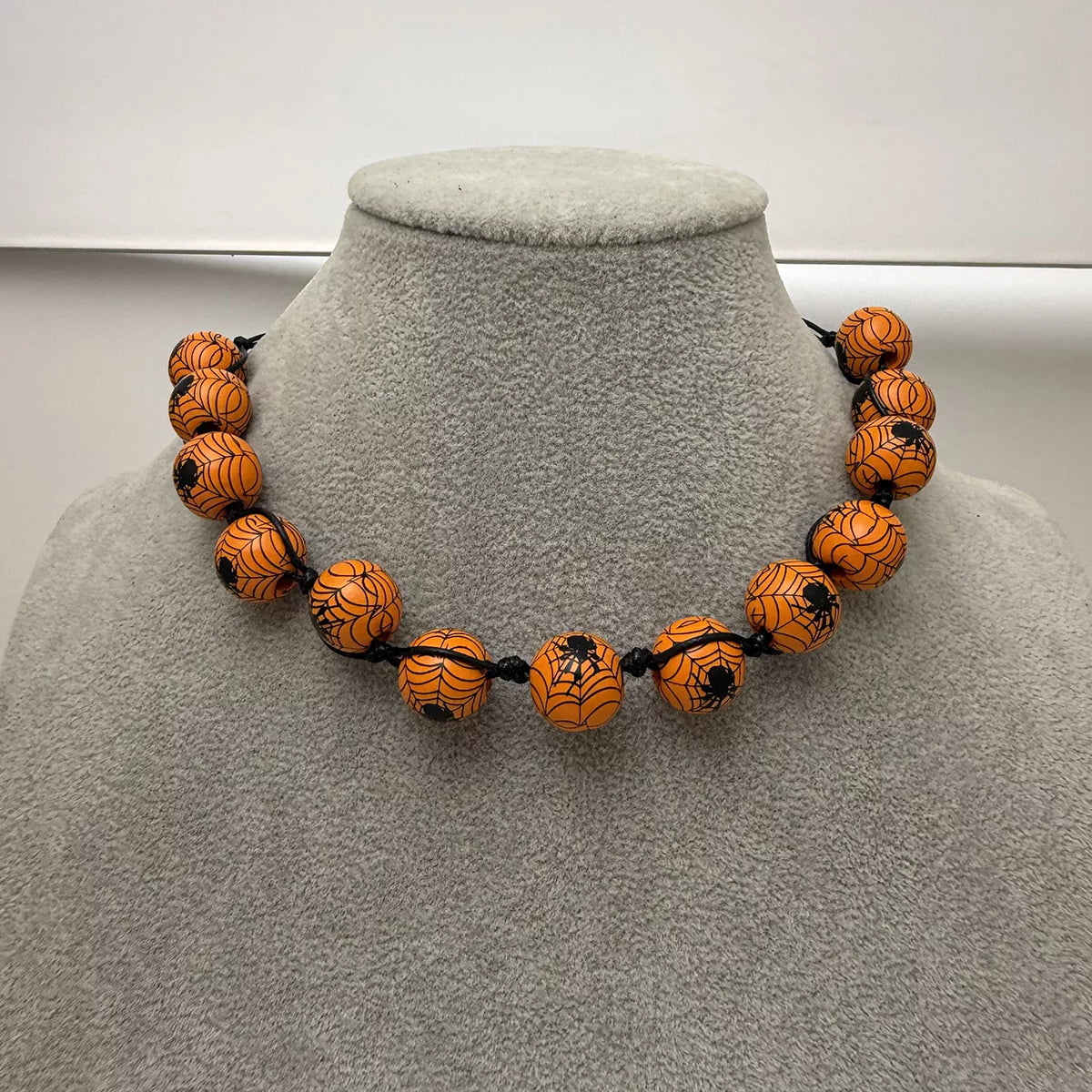 Halloween beaded choker necklace – view 10