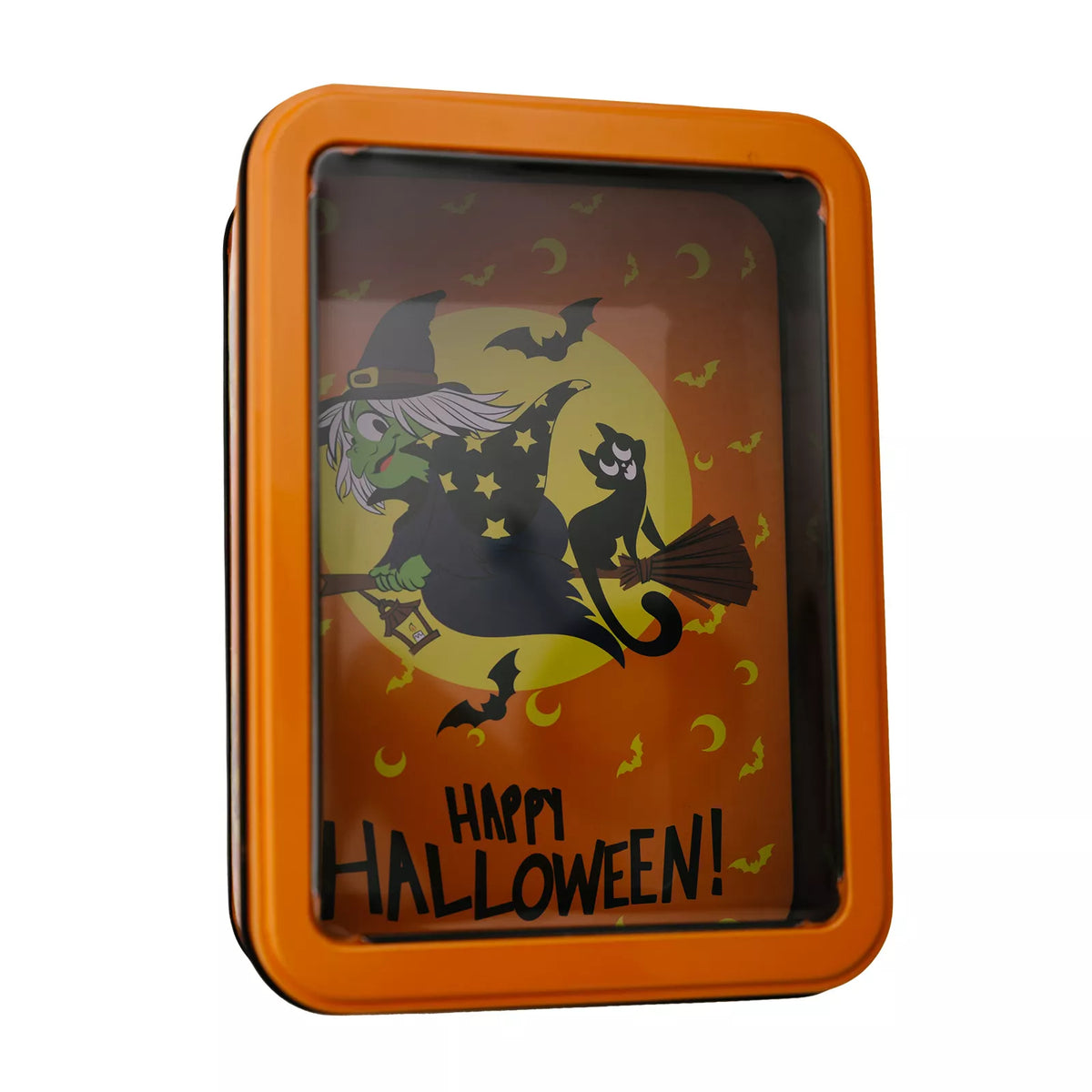 Halloween metal storage box with window display – view 5