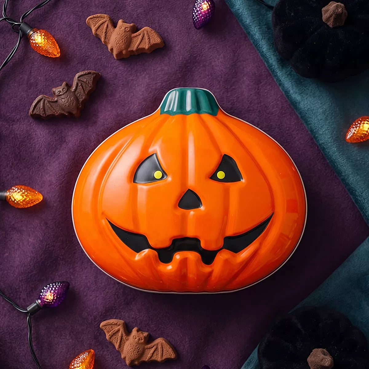 Pumpkin-shaped Halloween storage box – view 8