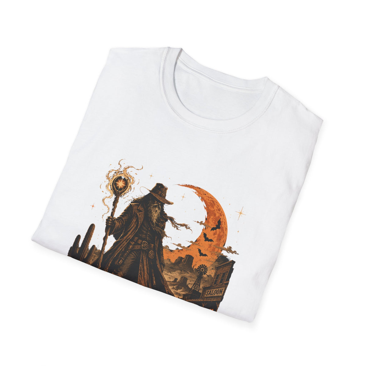 Witch Hunter T-Shirt — Gothic Halloween Wizard Design