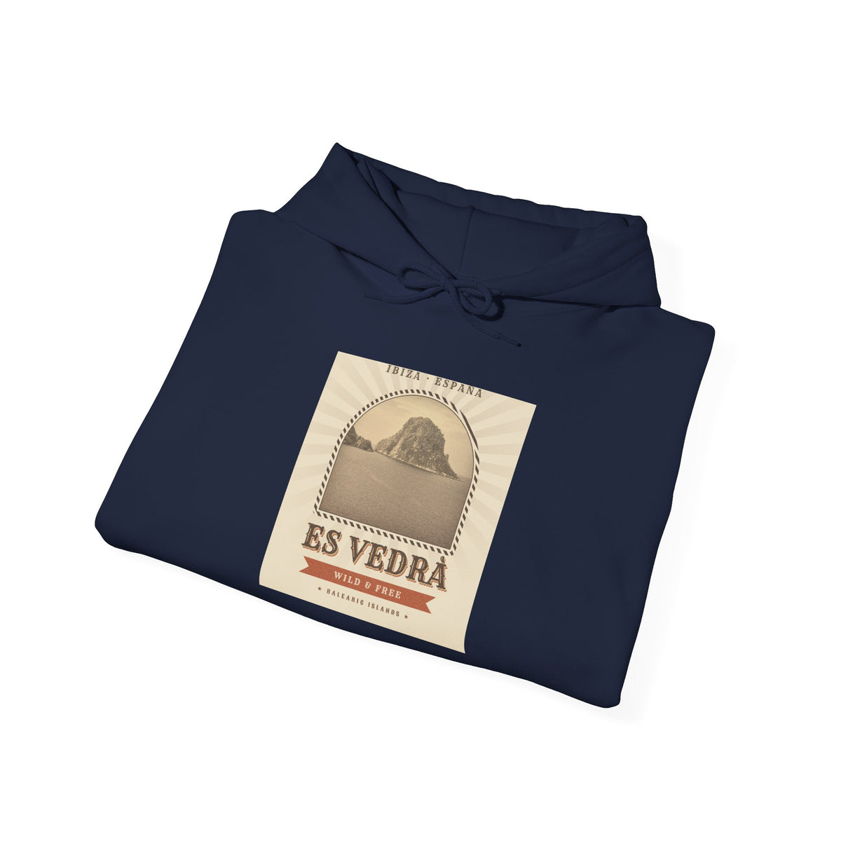 Es Vedrà Ibiza Sunset Travel Hoodie